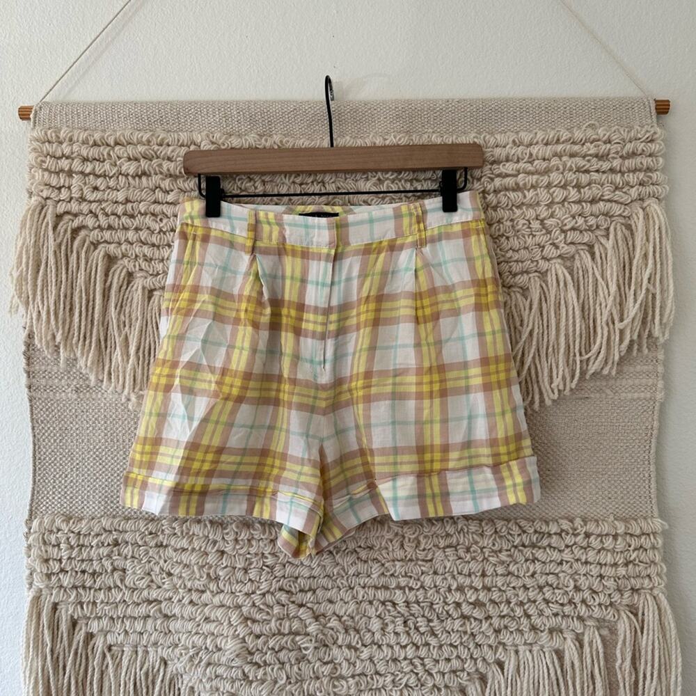 rag & bone Ivy Plaid Shorts
